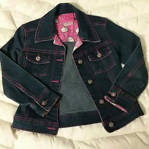 Hello Kitty size 4t Jean Jacket